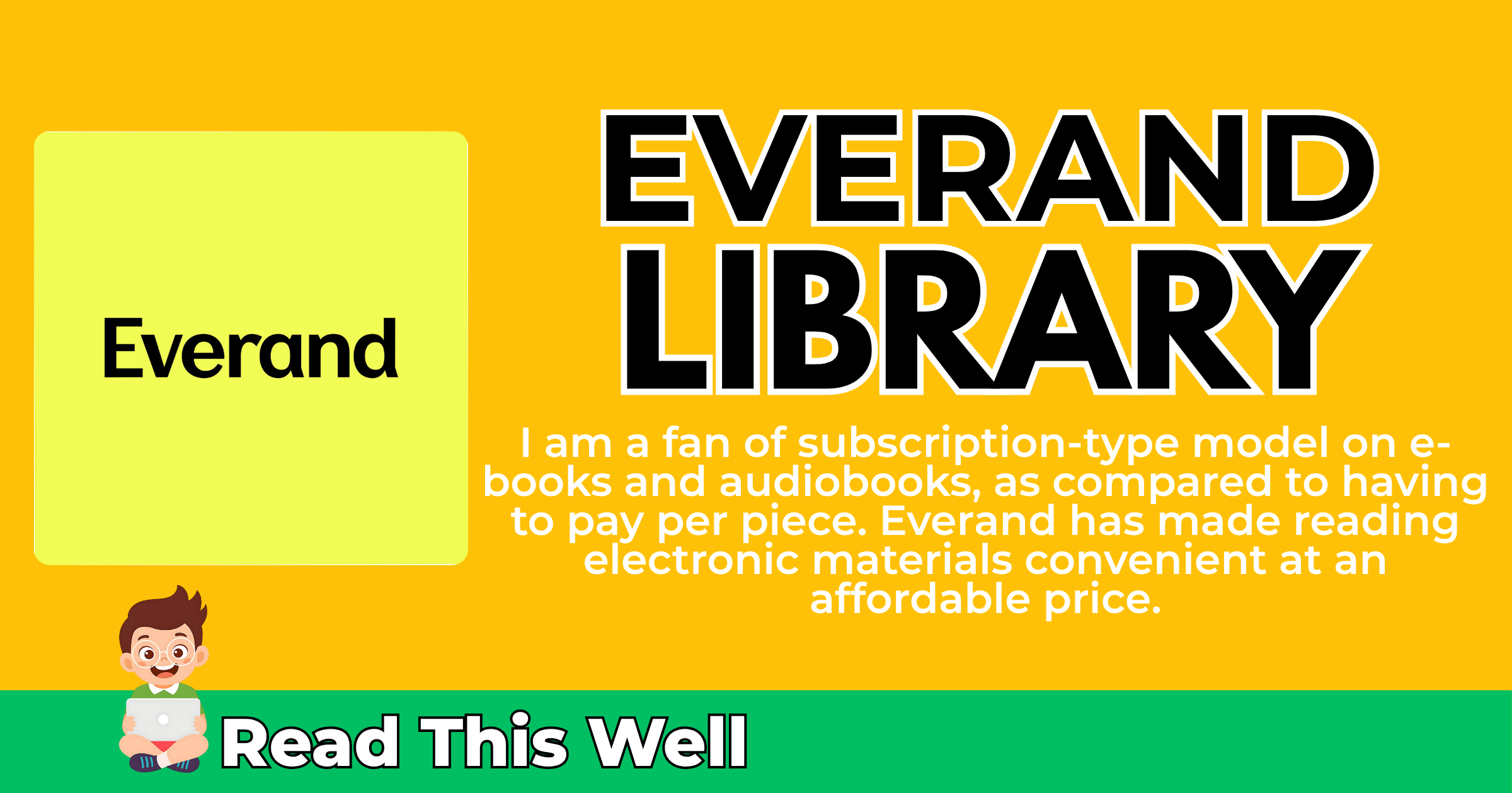 Everand is the Outrageously #1 Digital Library To Affordably Access Millions of Ebooks, Audiobooks, more