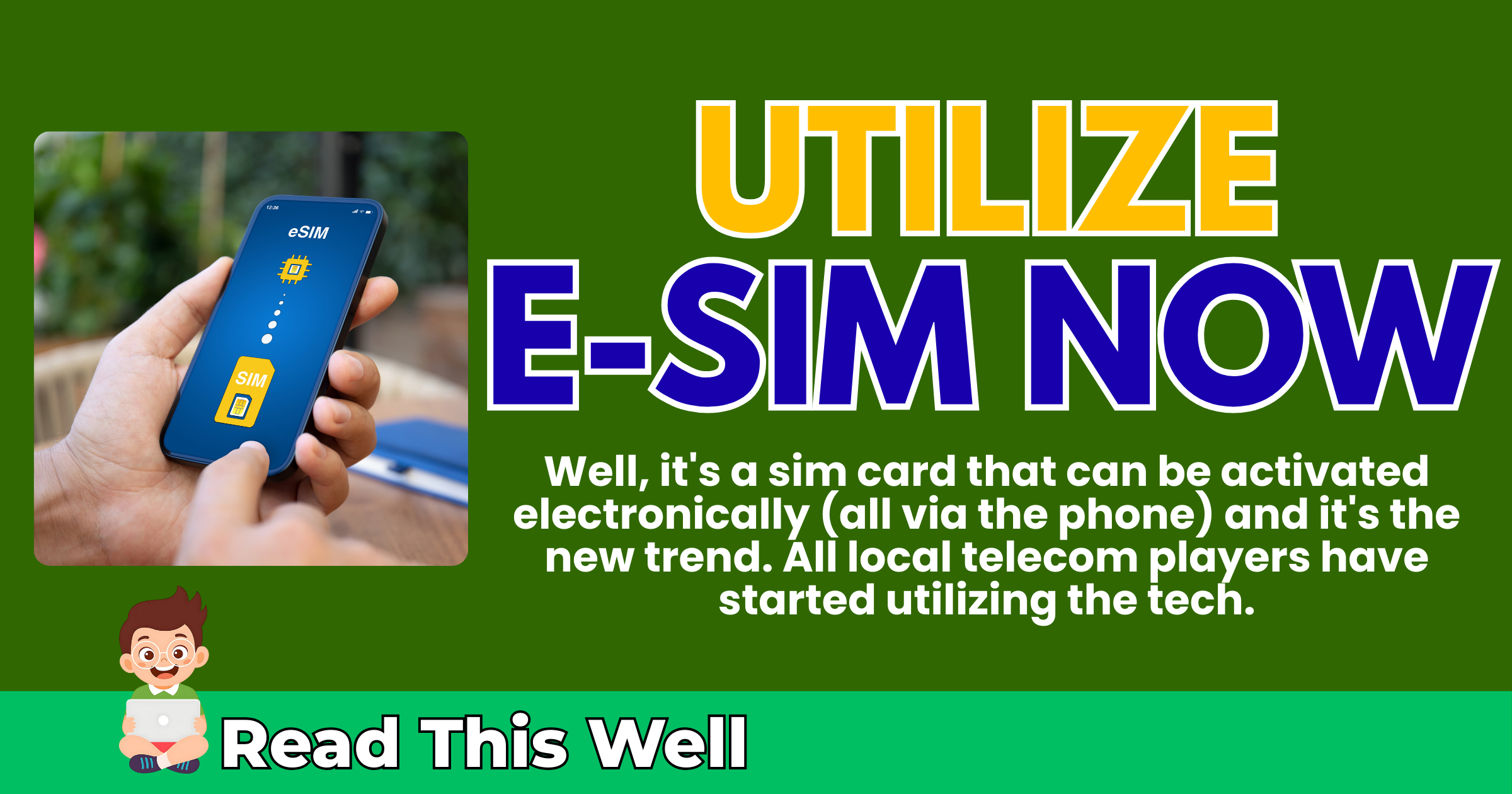 Forget Your Physical Sim, You Should Be Using E-Sim Now
