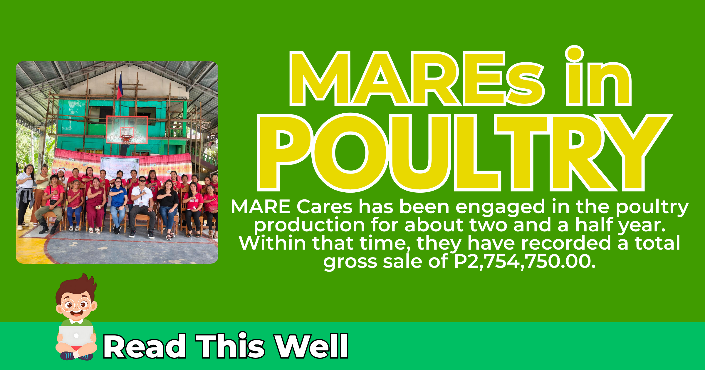 This Women's Association Waited 3 Years to Receive Their Profit, and It's Worth It